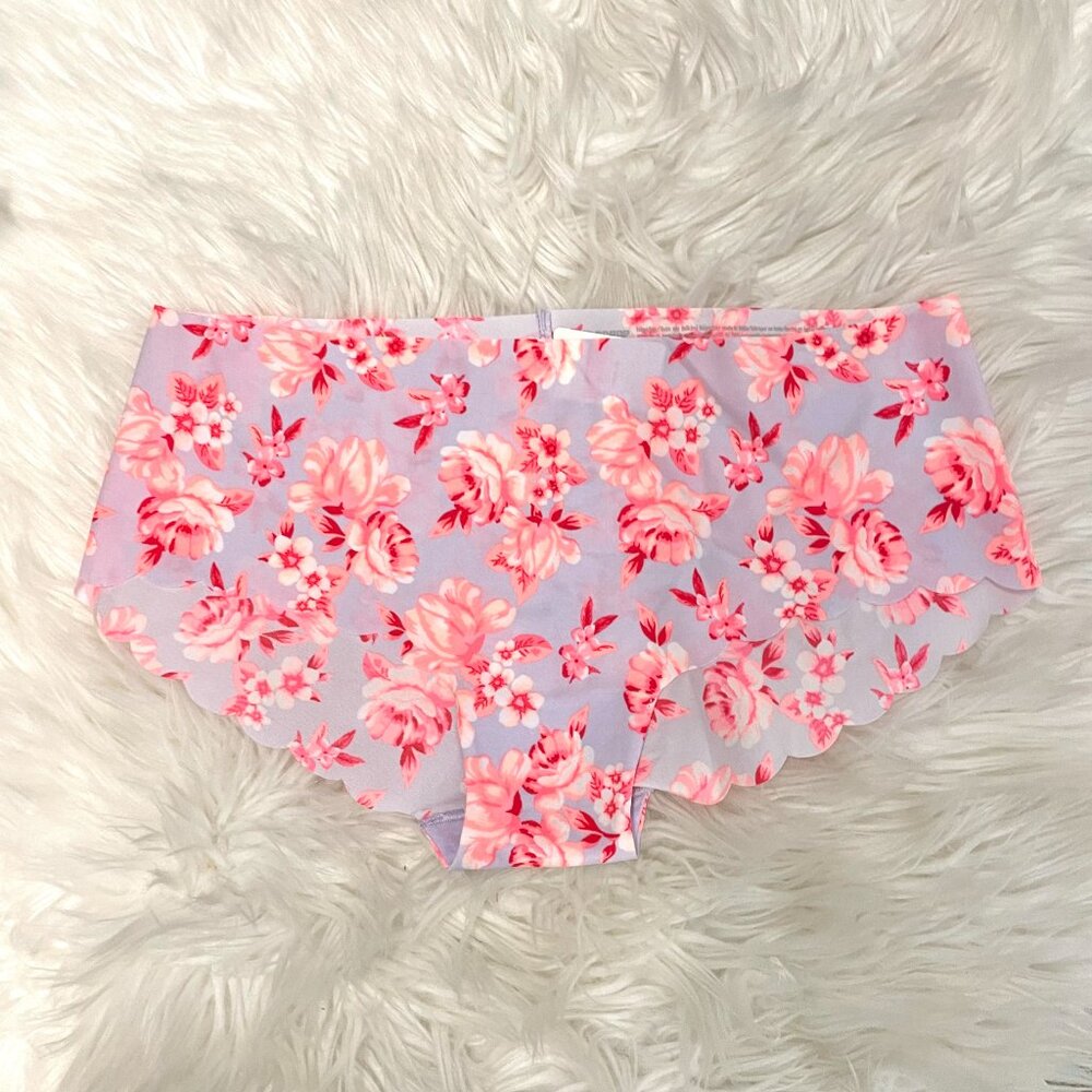 Pink Victoria's Secret Hipster Floral panty